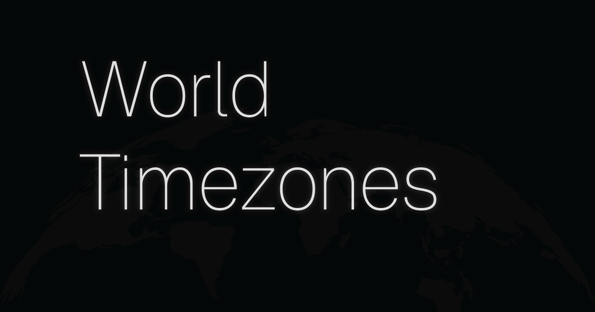 Time Zone Converter